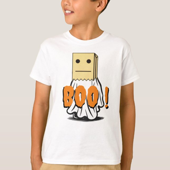 Paper bag ghost T-Shirt (Front)