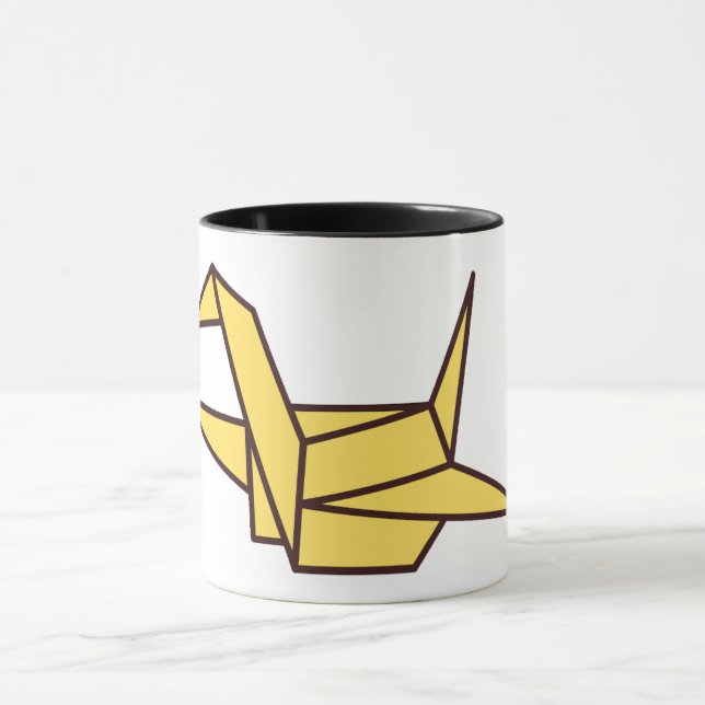 paper bird mug (Center)