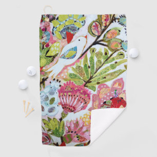 Paper Birds II Golf Towel