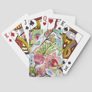 Paper Birds II Playing Cards