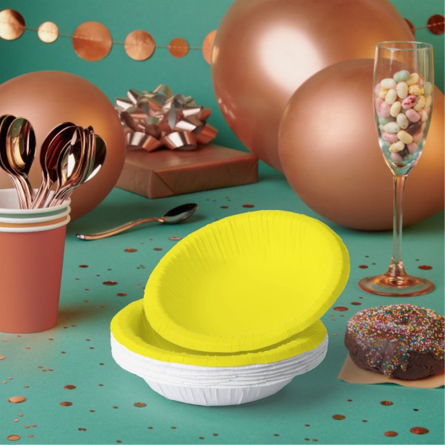 Paper Bowls Custom | Personalized Party Plates (Multi)