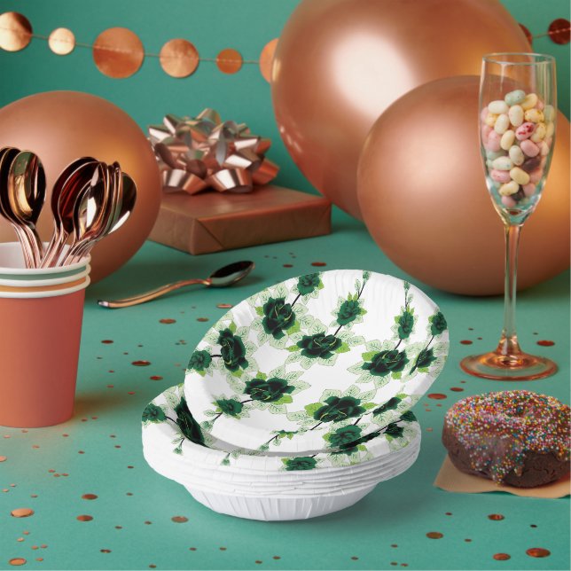 Paper Bowls & Plates | Fancy Party Decor (Multi)