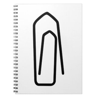 Paper clip notebook