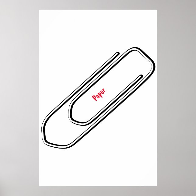 Paper Clip Poster (Front)