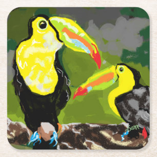 Paper Coaster : Birds OF Paradise