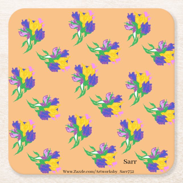 Paper Coaster : Lilly's (Front)