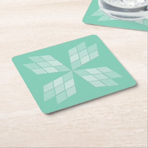 Paper Coaster - Petals from Diamonds