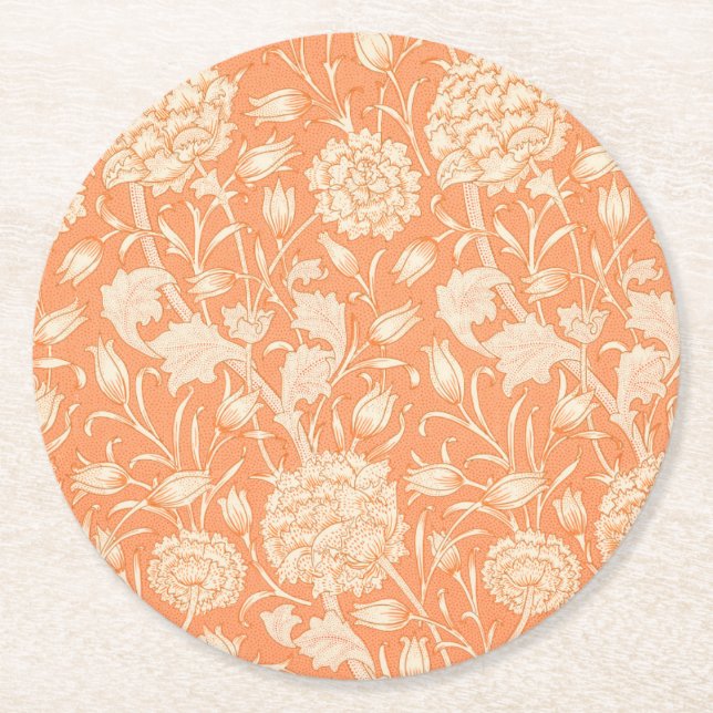 PAPER COASTER : WILLIAM MORRIS : WILD TULIP (Front)