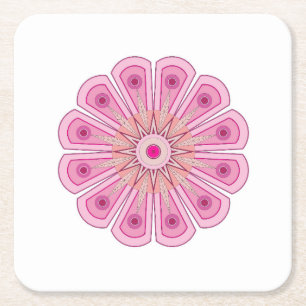 Paper Coaster with an art