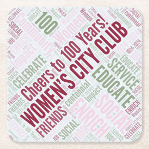 Paper Coasters - Set of 6