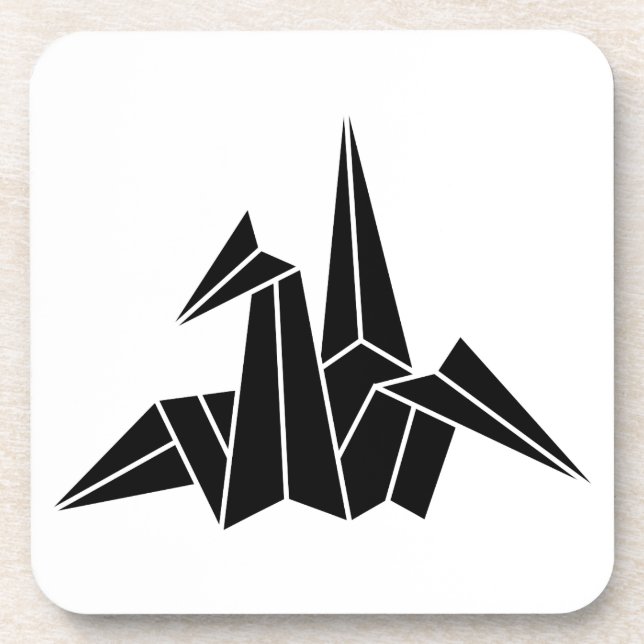 Paper Crane Coaster (Front)