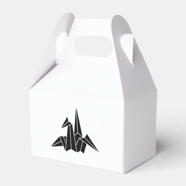 paper crane favor box (Front Side)
