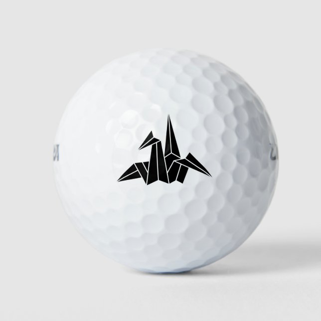 Paper Crane Golf Balls (Front)