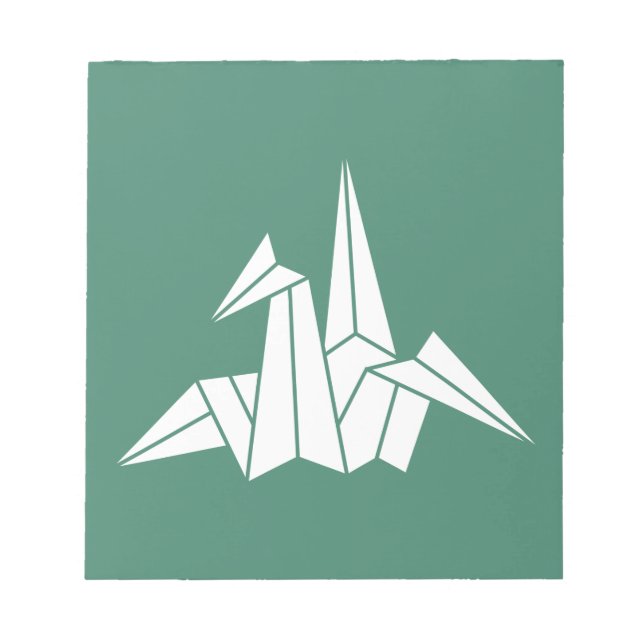 Paper Crane Notepad (Front)
