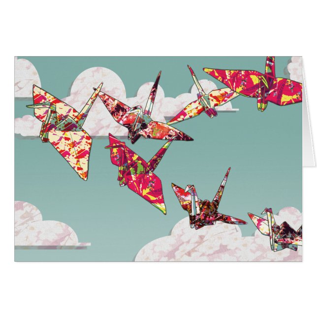 Paper Cranes (Front Horizontal)