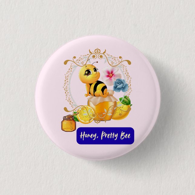Paper cup 1 inch round button (Front)