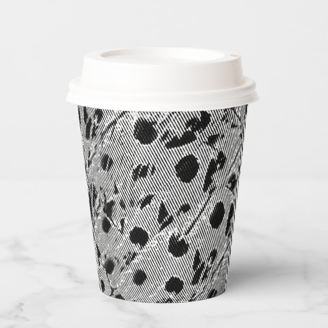 Paper Cup Black Dot (Front)