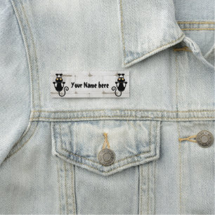 Paper cup name tag