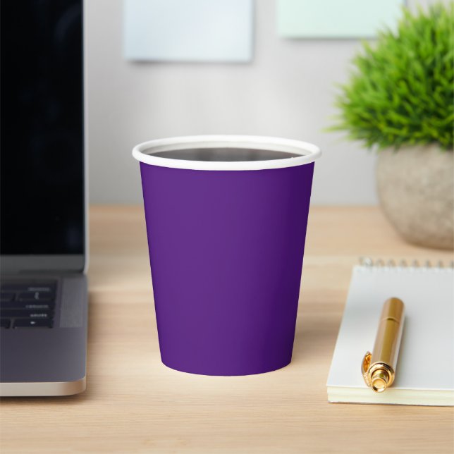 Paper Cup Purple (Insitu)