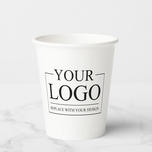Paper Cups Custom Disposable Create Your Own  (Front)