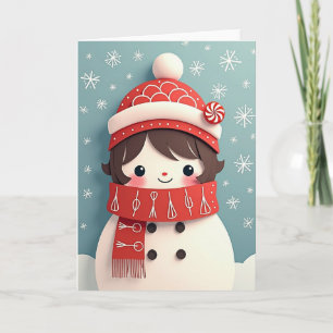 Paper Cutout Christmas Card