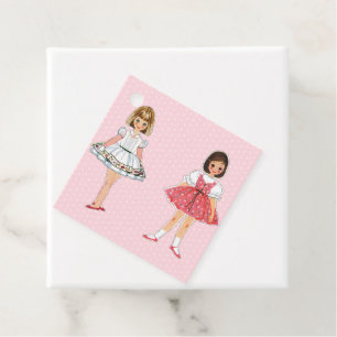 Paper Doll Party Favour Tags