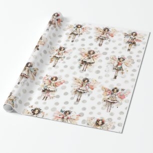 Paper Doll Pretties gift wrap, wrapping paper