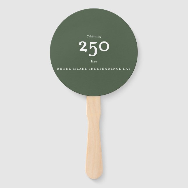 Paper Fans (10) — HMS Gaspee (Back)