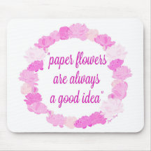 Paper Flowers are Always a Good Idea - Moulding Ma