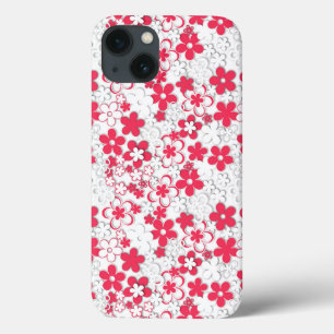 Paper flowers iPhone 13 case