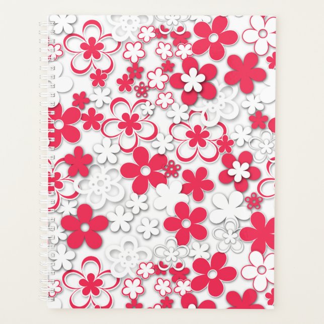 Paper flowers planner (Front)