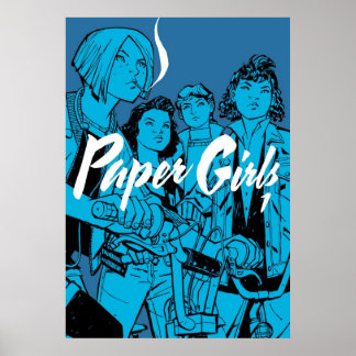 Paper Girls® Mac KJ Tiffany Erin Volume 1 Poster