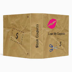 Paper Grocery Bag Coupon Binder