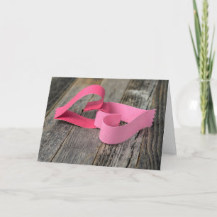 paper hearts for wedding anniversary card