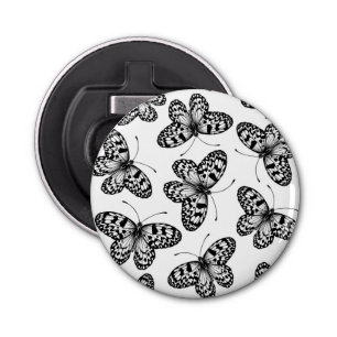 Paper kite butterfly pattern bottle opener