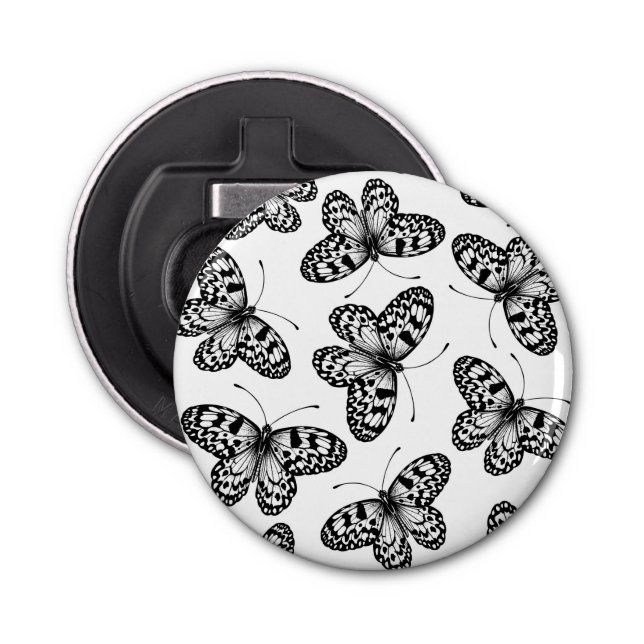 Paper kite butterfly pattern bottle opener (Front)