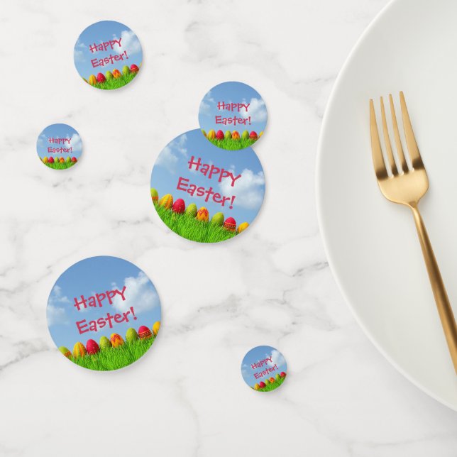 Paper Mache Eggs Confetti (Group)