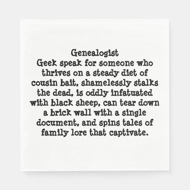 Paper Napkin (Front)