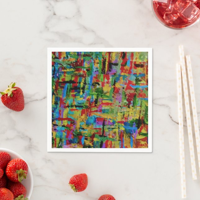 Paper Napkin Art Event, multi-colour (Insitu)