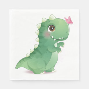 PAPER NAPKIN : BABY DINOSAUR