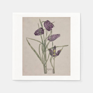 PAPER NAPKIN: CHARLES RENNIE MACKINTOSH : 1915 NAPKIN