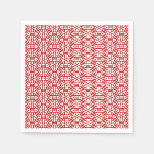 Paper Napkin - Hexagon and Bars