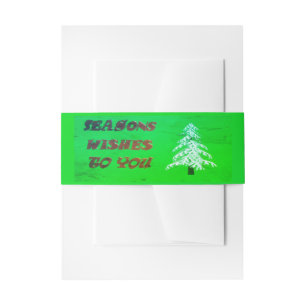 Paper Napkin Invitation Belly Band