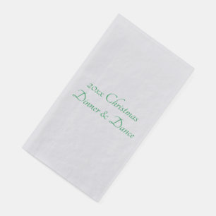 Paper Napkin Silver Guest Towel