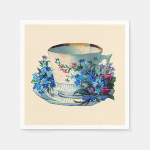PAPER NAPKIN : VINTAGE TEACUP