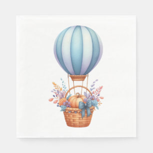 Paper Napkin Whimsical Autumn Baby Shower Napkins