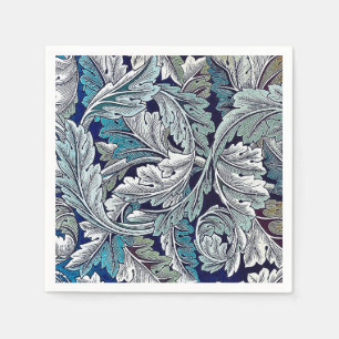 PAPER NAPKIN : WILLIAM MORRIS : LEAVES DESIGN