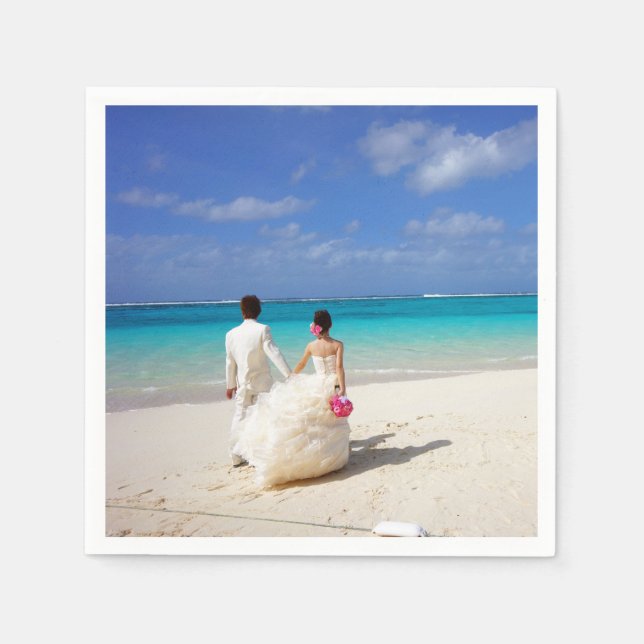 Paper Napkins Beach Wedding (Front)