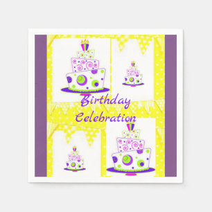 Paper Napkins Birthday