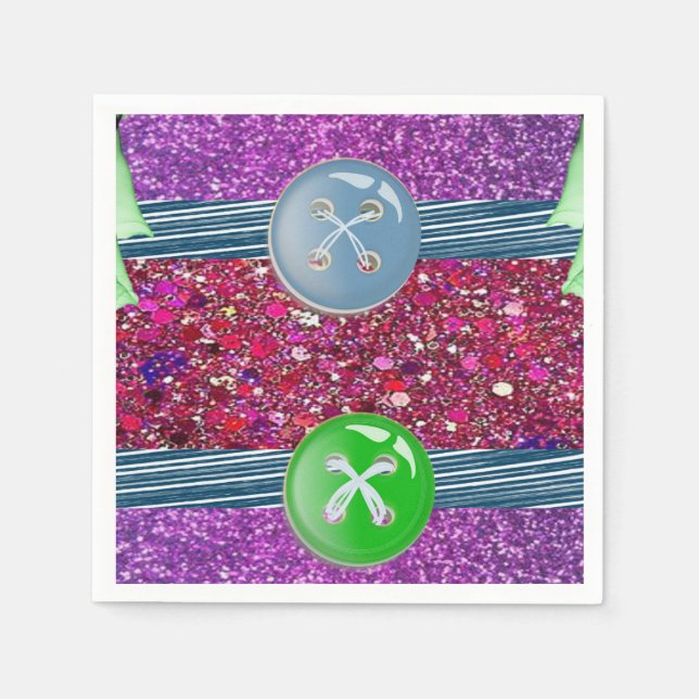 Paper Napkins Button (Front)